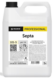 Pro-brite SEPTA МС дезинфицирующее пенное нейтральное концентрат (Ph7) (5л (канистра HDPE)/4/1)