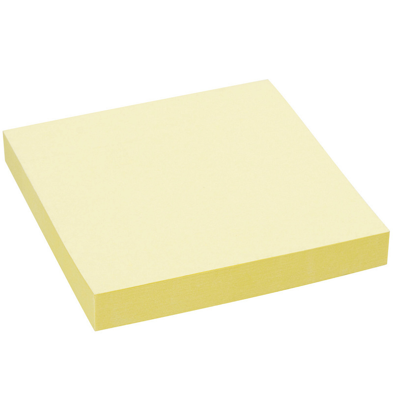 Желтый пастель, L76мм b76мм, 100лист