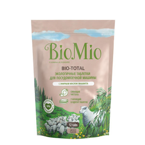 BioMio Bio-Total Таблетки для посудомоечных машин 7в1 ((12шт)/8/1)