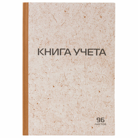 Книга учета в клетку (A4 96л крафт/1)