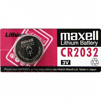 Maxell Батарейка литиевая (в уп) (CR2032 (1шт/уп) на блистере/1)