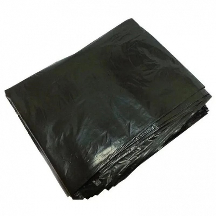 Пакет для мусора ПВД в пачке (шт) (60x75см (60л) 100мкм черный/4000/100)
