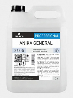Anika General ЧС для чистки ватерлинии бассейна щелочное (Ph11) (жидкое 5л (канистра HDPE)/1)