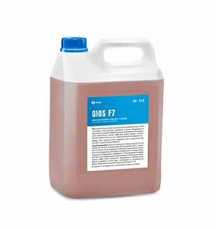 GIOS F7 МС пенное щелочное концентрат (Ph12,5) (жидкое 5л (канистра HDPE)/4/1)