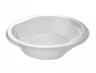 Тарелка суповая PP в наборе (500мл прозрачная (10шт)/25/1)