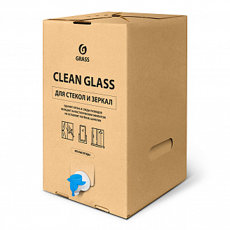 GRASS Clean Glass Стеклоочиститель для стекол и зеркал универсальный (Ph8) (20кг Лесные ягоды (bag-in-box)/1)
