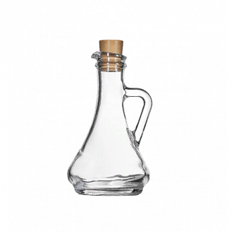 Бутылка стеклянная для масла/уксуса конусообразная (260мл h180мм/12/1)