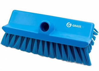 GRASS Щетка для пола пластиковая (L28см синяя/1)