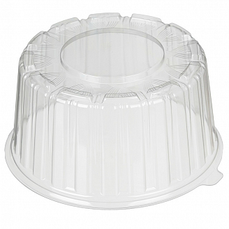 Контейнер для торта круглый (D242мм h110мм крышка прозрачная Т-236/1К/125)