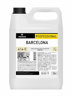 Barcelona Антисептик для рук (Ph7)  (5л жидкий (канистра HDPE)/4/1)