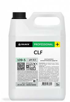 CLF Антисептик для рук (Ph6,5)  (5л жидкий (канистра HDPE)/4/1)