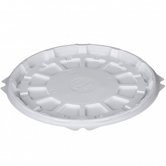 Контейнер для торта круглый (D226мм дно белое Т-192Д/190)