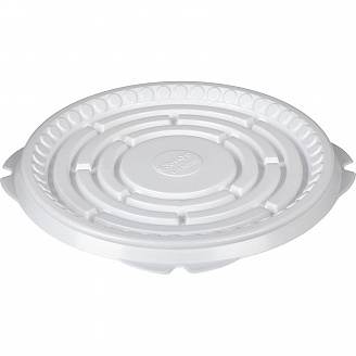 Контейнер для торта круглый (D260мм дно белое Т-230Д/100)