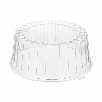 Контейнер для торта круглый (D246мм h99мм крышка прозрачная PET Т-218/11КН (П)/160)