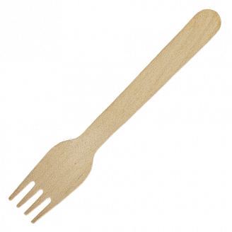 Вилка фуршетная деревянная (L160мм GRIFON/2900/100)