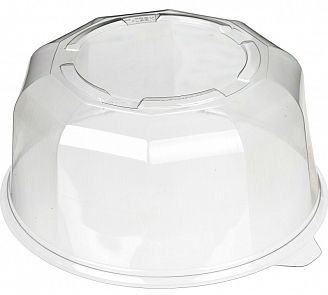 Контейнер для торта круглый (D230мм h118мм крышка прозрачная Т-023К/125)