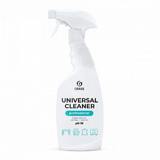 GRASS Universal Cleaner Professional МС универсальное пенное (Ph10) (600мл (бутылка с триггером)/8/1)