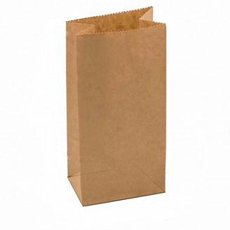 Пакет для хот-дога бумажный без окна плоское дно